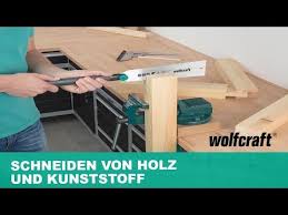 Wolfcraft Deutschland Youtube Kunststoff Holz Kreissageblatt