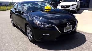 2014 Mazda3 Sedan Gx In Jet Black Mica What It Looks Like On Delivery Day Mazda 3 Sedan Jet Black