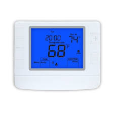 Riseem ABS 1 Heat 1 Cool Air Conditioner Programmable Home Thermostat For  HVAC System
