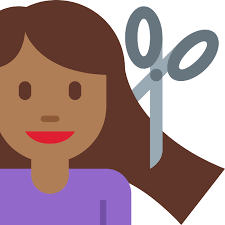 Its shortcode form is :person_getting_haircut Woman Getting Haircut Emoji Clipart Free Download Transparent Png Creazilla