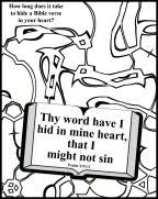 Here you'll easily find all top characters from a cartoon, computer games, or tv series. Free Bible Coloring Pages About Sin