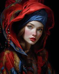 Portrait of Antonia Art Print