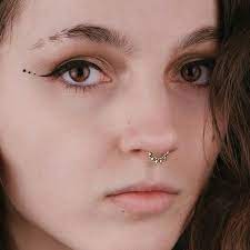 Fan Brass Septum Ring Septum Jewelry Septum Piercing 18g Etsy In 2021 Septum Jewelry Septum Piercing Septum Piercing Jewelry