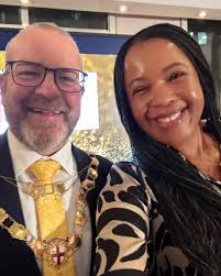 An absolutely wonderful evening spent with The Right Honourable Lord Mayor  of Bristol, Councillor Andrew Varney, and the Lord Mayor's Consort, Robbie  Vogelaar,. They truly made my night! Looking forward to seeing