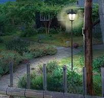 Amazon.com: Home Zone Solar Powered Outdoor Post Lamp Light ...