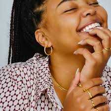 Sculpted Grande Hoops