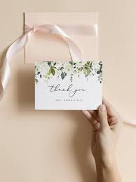 Wedding Thank You Cards Template Printable Thank You Card Etsy Wedding Thank You Cards Bridesmaid Cards Card Templates Printable