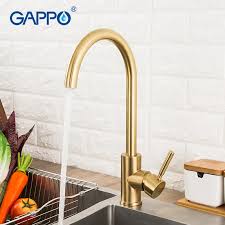 gappo kitchen faucet brushed gold
