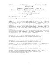We can describe the calculus as the subdivision of mathematics. Http Faculty Kutztown Edu Mcloughl 181wkst8a Pdf