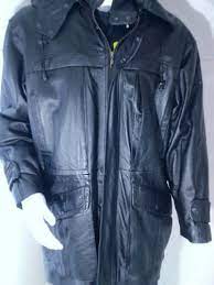 Check Out This Mens Vintage Large Leather Coat From Excelled Phase 2 Good Condition Leather Coat Jacket Black Leather Coat Mens Leather Coats