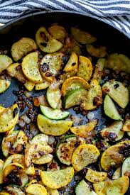 Easy Sauteed Squash And Zucchini Recipe Side Dishes Sidedishes In 2020 Baked Squash And Zucchini Recipes Sauteed Squash Yellow Squash Recipes
