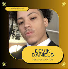 E-Board Spotlight!!!📣 Introducing our head of fundraising Devin!!! Devin  is from Cape Cod, Massachusetts Fun Fact: Devin is very afraid of heights