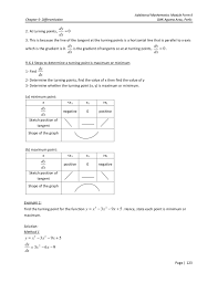 Test 1 f4 add maths. Additional Mathematics Module Form 4chapter 9 Differentiation Smk Agama Arau Perlispage Family And Consumer Science Differentiation How To Introduce Yourself