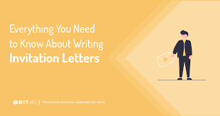 Maybe you would like to learn more about one of these? Invitation Letter What Is It How To Write It Perfectly Bit Blog