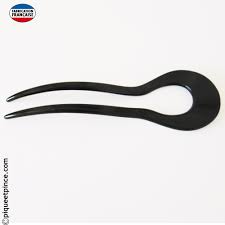 How to create the perfect chignon. Grande Epingle A Chignon Noire 13 5 Cm Made In France