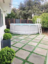 Side Yard Side Yard Paver Patio Interior Styling