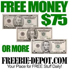 How i did was first off i started with listed a fire king mug for sale early in the morning. Free Money 75 Free Cash Or More Freebie Depot