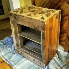 So do satisfy your storage problems with this pallet nightstand or side table coming with the tutorial here!s instructables. Pallet Nightstand 13 Steps With Pictures Instructables