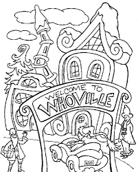 The book is named how the grinch stole christmas. 25 How The Grinch Stole Christmas Coloring Pages Printable