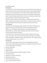 Start advertising your center at least three months before you open for business. Call Center Proposal Outsourcing Call Centre