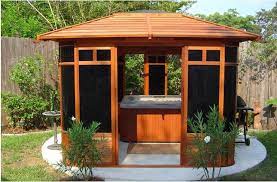 Attached gazebo and porch with hot tub. 63 Hot Tub Deck Ideas Secrets Of Pro Installers Designers