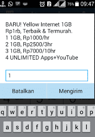 Kuota gratis smartfren 1 gb setiap hari dengan total 30 gb, menjadi salah satu apresiasi yang diberikan oleh perusahaan smartfren dalam rangka mendukung program pemerintah dalam pencegahan virus corona di tanah air yaitu program work from home yang telah berlaku pada minggu. Apa Itu Paket Yellow Indosat Dan Cara Menggunakannya