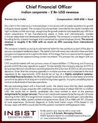 The role of a chief financial officer (cfo) is an organization officer, who has the essential obligation of money related administration, the executives of monetary dangers, record staying with and the board of the's accounts, including budgetary announcing. Chief Financial Officer Job In Mumbai City Finance Accounting Timesascent Com