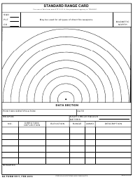 Explore a wide range of the best mil dot scope on aliexpress to find one that suits you! Da Form 5517 Download Fillable Pdf Or Fill Online Standard Range Card Templateroller