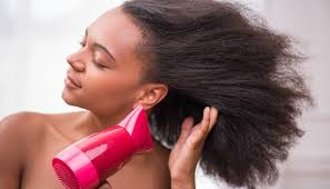 Blow drying wet hair is easy. hold that thought if you have natural hair or curl types 3 and 4. How To Blow Dry Kinky Textured Hair Without Damage