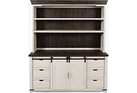 Belfort Essentials Stableview Hutch Server Belfort Furniture Servers