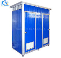 Double Room Prefab Modular Mobile Movable Toilets with Shower From China