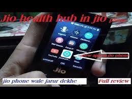 Jio Health Hub Kaise Use Kare Jio Phone Me Aur Kya Hai Jio Health Hub Jane Es Video Me Youtube