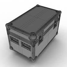 Flightcase Case 3d Model 3d Model Rental Furniture Model