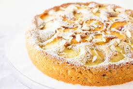 Peach Almond Cake Almond Desserts Almond Cakes Almond Paste Cake Recipe