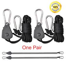 A Pair Of Adjustable Led Grow Light Hangers Hydroponic Ventilation Equipment For Sale Online