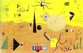 Beantwortet die fragen mit hilfe des internets: Meisterwerke Katalanische Landschaft Der Jager Von Joan Miro