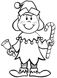 Santa's house includes a residence and a workshop where he creates the gifts for. Christmas Elf Coloring Page Christmas Elf Coloring Pages Coloring Home
