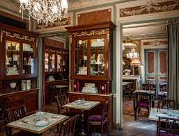 So you'll have to take my word for it that the selection of cakes available… Laduree Paris Champs Elysees