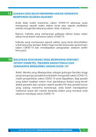 Faq Vaksin Imunisasi Covid 19 Covid 19 Malaysia