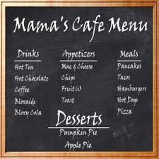 Bloxburg menu new food update roblox. Bloxburg Cafe Menu Mama S Cafe Roblo 2099842 Png Images Pngio