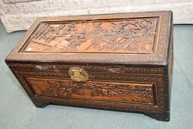 We would like to show you a description here but the site won't allow us. Carved Camphor Wood Chest With Oriental Pictorial Scenes Of Horse And Riders Plus Inner Tray