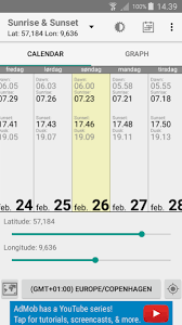 12 best apps for calculating sunrise and sunset times