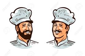 Vettoriale Cuoco Felice Logo O Etichetta Del Cuoco Illustrazione Per Il Ristorante O Il Caffe Del Menu Di Disegno Vettore Di Cartone Animato Image 84656881