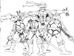 Also look at our large collection of cartoon coloring click on the free teenage mutant ninja turtles colour page you would like to print, if you print them all you can make your own teenage mutant. Online Coloring Pages Ninja Coloring Page Turtles From The Comics Teenage Mutant Ninja Turtles