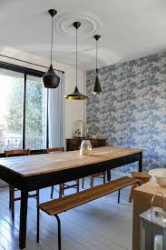 Maison Issy Les Moulineaux 100 M2 Pour Une Famille De 4 Lustre Salle A Manger Luminaires Salle A Manger Salle A Manger Bois