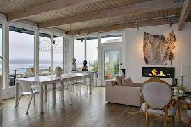 Délimiter la salle à manger grâce à la peinture. Jolie Maison Moderne A La Decoration Eclectique Vivons Maison