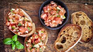 Rezept Mit Frischem Majoran Majoran Bruschetta Br De Rezepte Bruschetta Bruschetta Rezept
