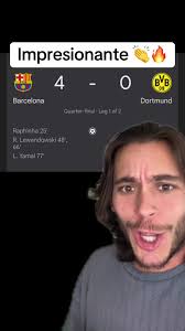 Impresionante baile del Barcelona ante Borussia Dortmund