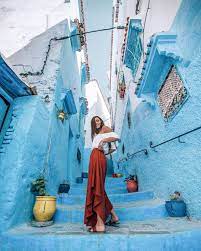 The Blue Pearl Chefchaouen Morocco Chefchaouen Blue City Morocco Spain Travel Outfits