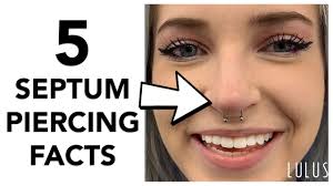 Related to latin saepēs a fence 5 Important Facts About Septum Piercings Youtube